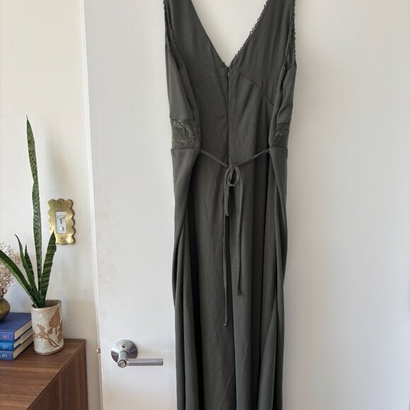 Wild Fable Green Dress With Lace - Picture 4 of 5